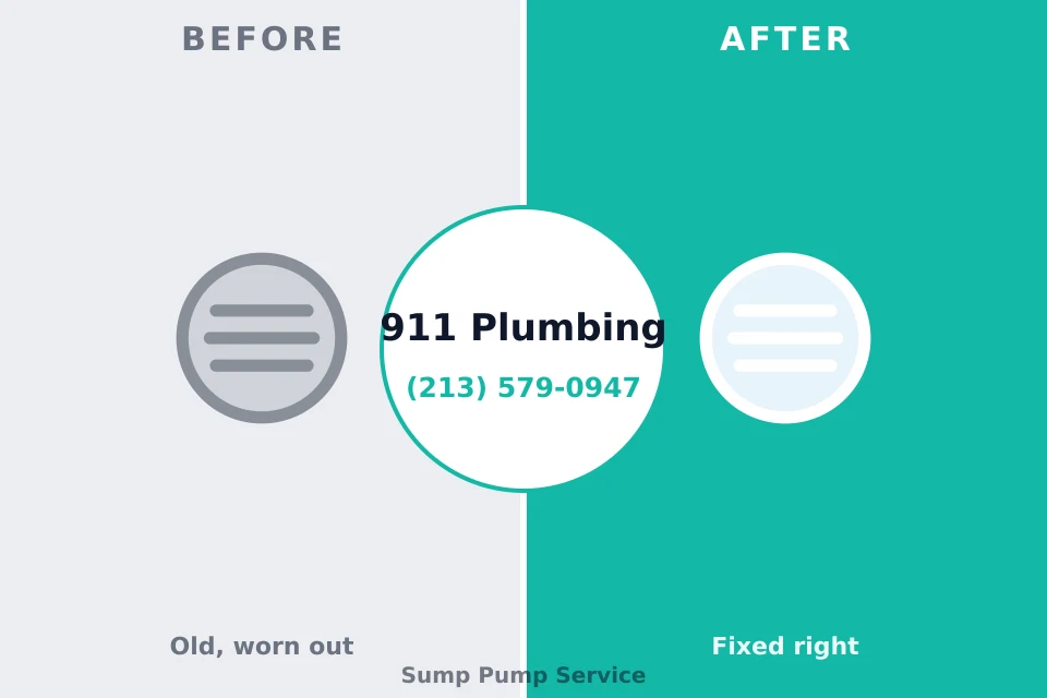 Before and after: plumbing repair Seymour, TN
